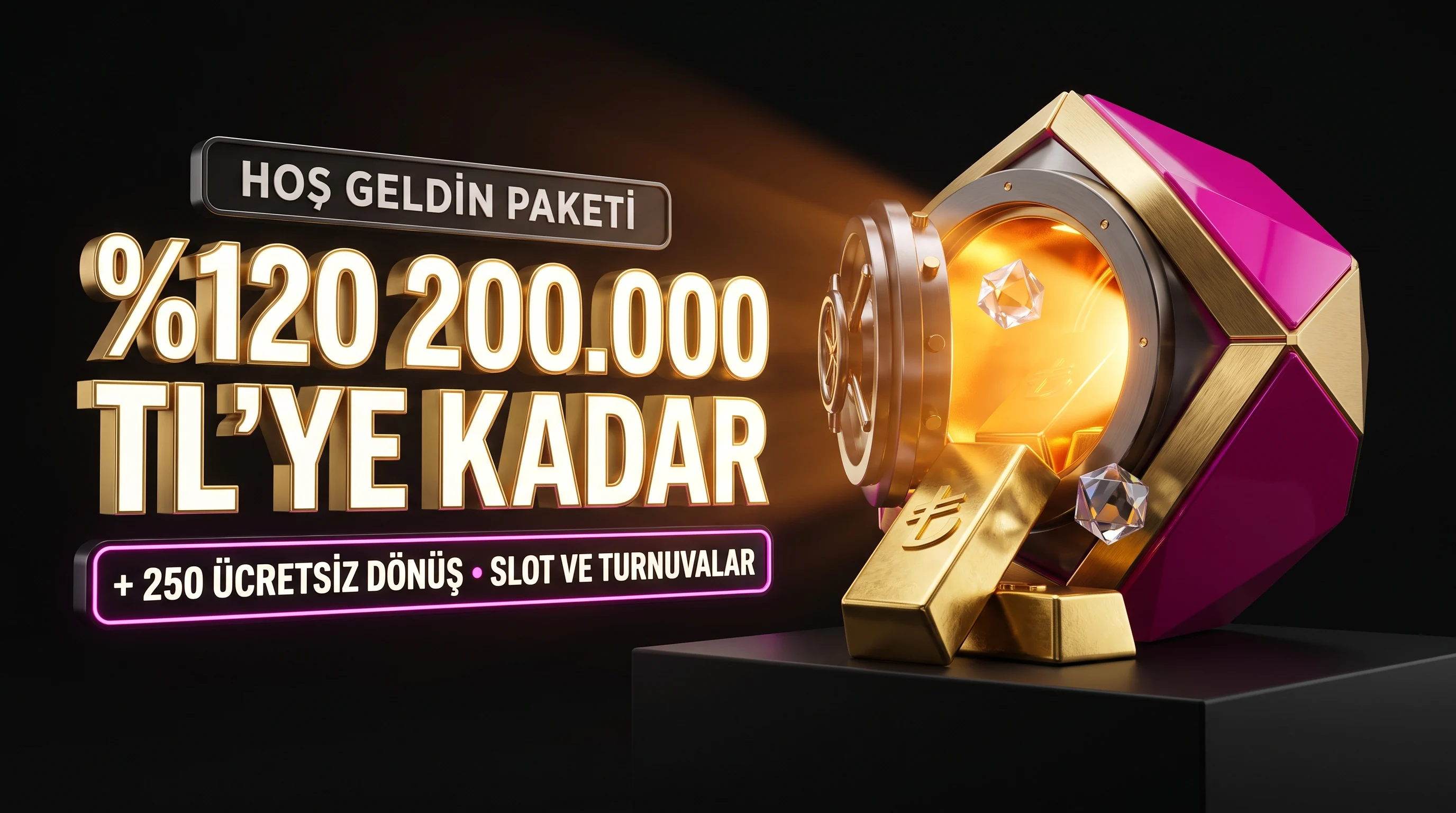 Pinco Casino hoş geldin paketi 200.000 TL ve 250 ücretsiz dönüş kasası